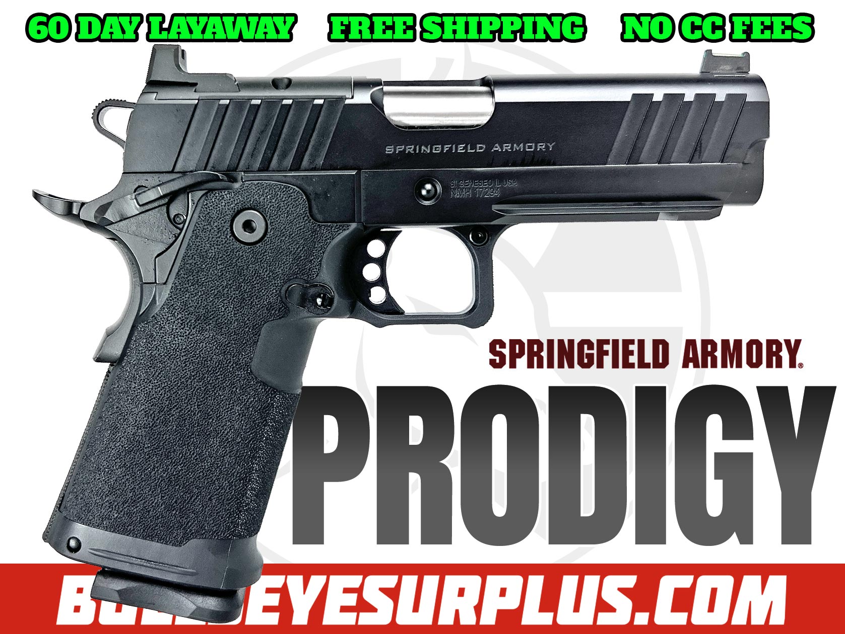 Springfield Armory 2011 Prodigy 9MM 4 25 20Rnd 1911 DS Pistol NEW FOR springfield-armory-2011-prodigy-9mm-4-25-20rnd-1911-ds-pistol-new-for